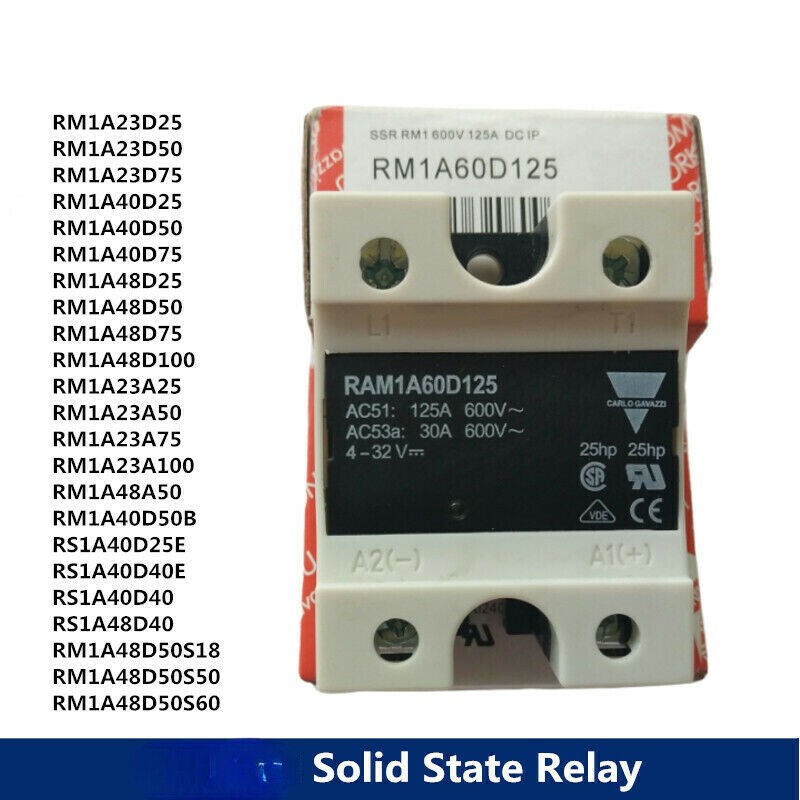 Solid State Relay RM1A40D50 RM1A48D50 RM1A48D25 RM1A40D25E For CARLO