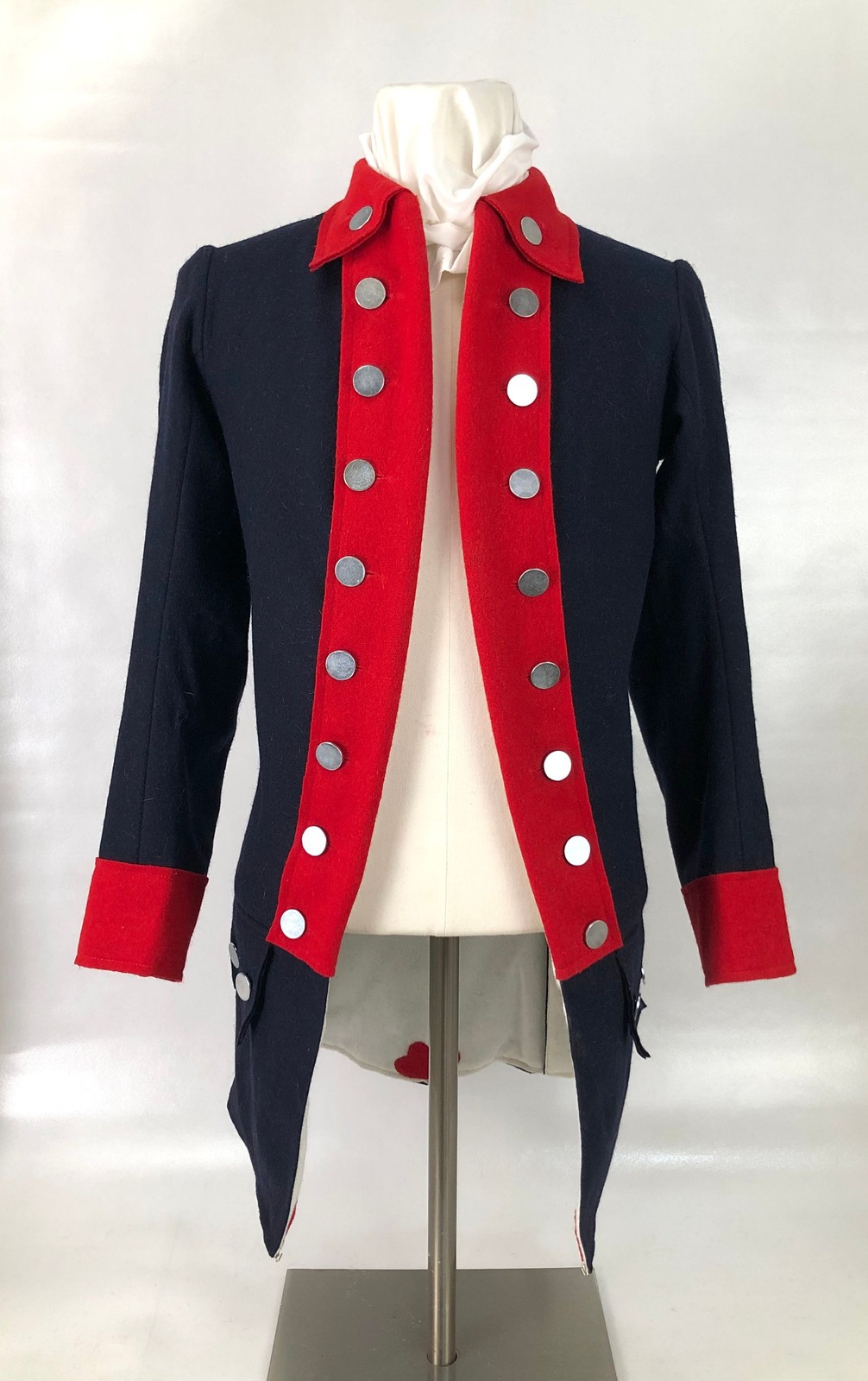 American Patriot "Lottery Coat" - Blue & Red Size 44
