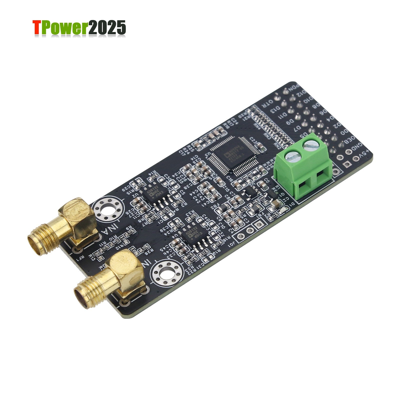 AD9248 14bit 65M ADC Module Analog-digital Converter w/ Terminal Block Interface