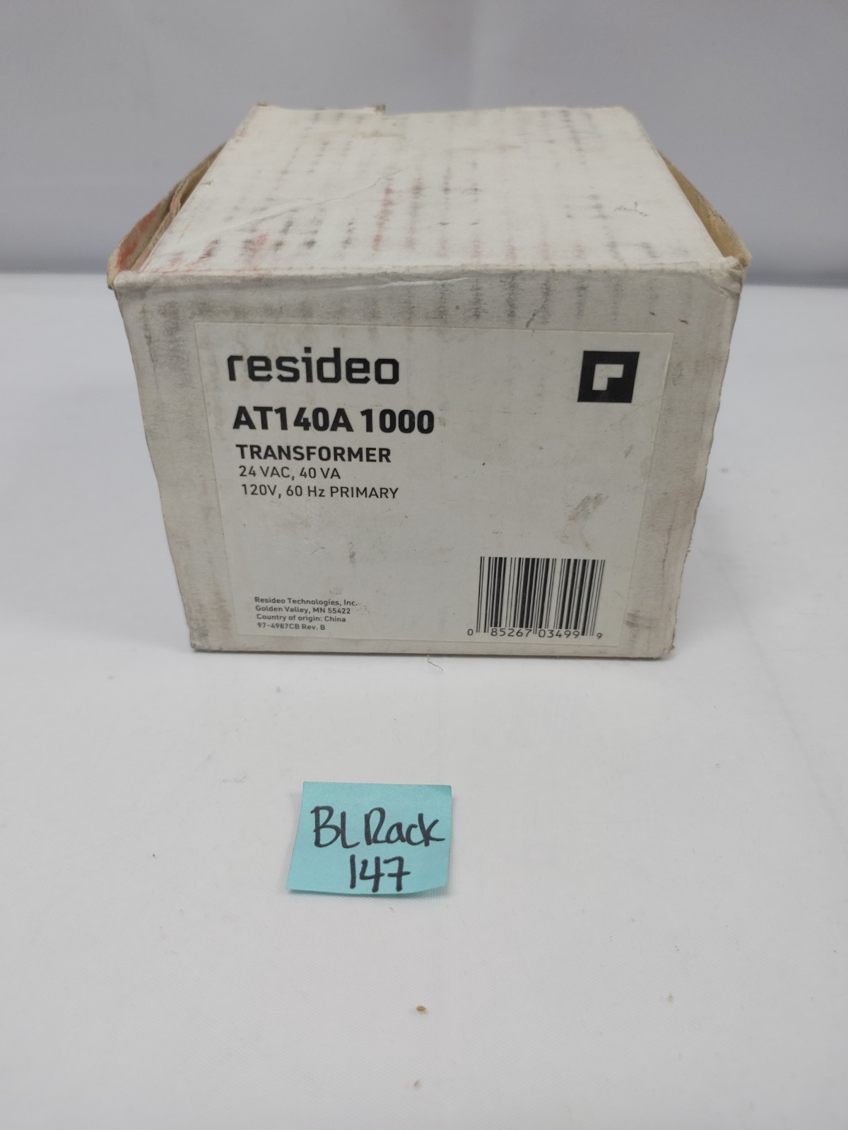 (LOT OF 3) Resideo AT140A 1000 Transformer