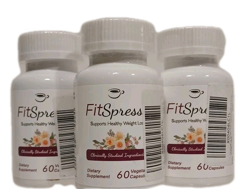 FitSpressa - Supports Healthy Weight Loss - 60 Veg Count | EXP 06/2026 |