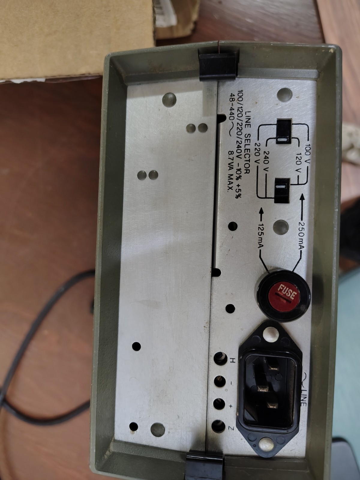HP 34701A DC Voltmeter w/ 34740A Display – Tested, Working, Power Cord