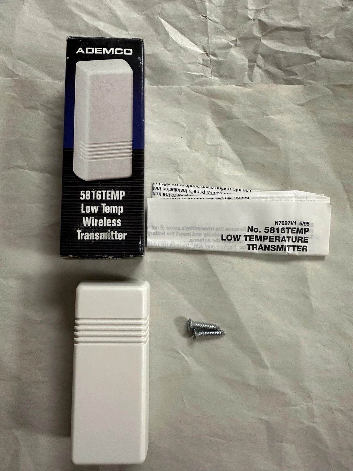 ***** REDUCED ***** NEW *** Ademco 5816TEMP Low Temp Wireless Transmitter