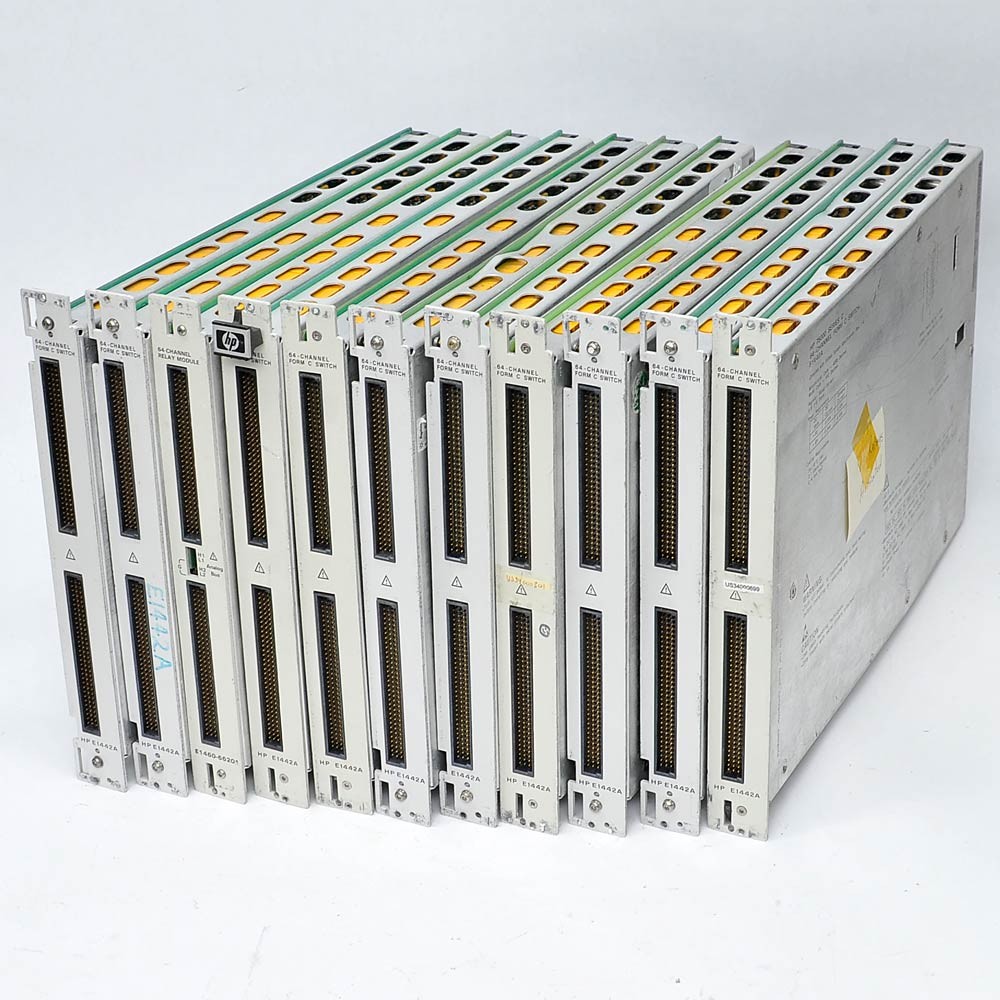 (Lot of 11) HP/Agilent E1442A E1460-66201 75000 Series Form C Switch AS-IS Parts