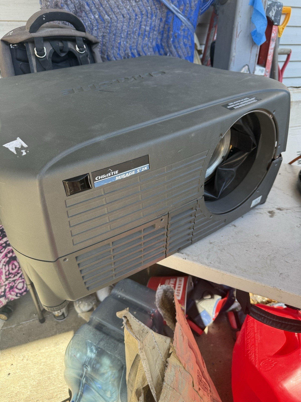 Christie Mirage S2K DLP Projector Black DVI VGA Ethernet Component Composite