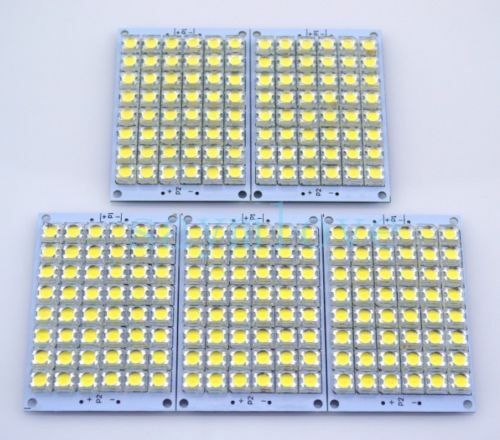 5pcs 12V White Light 48 LED Piranha LED Panel Board Lamp lighting Super Bright