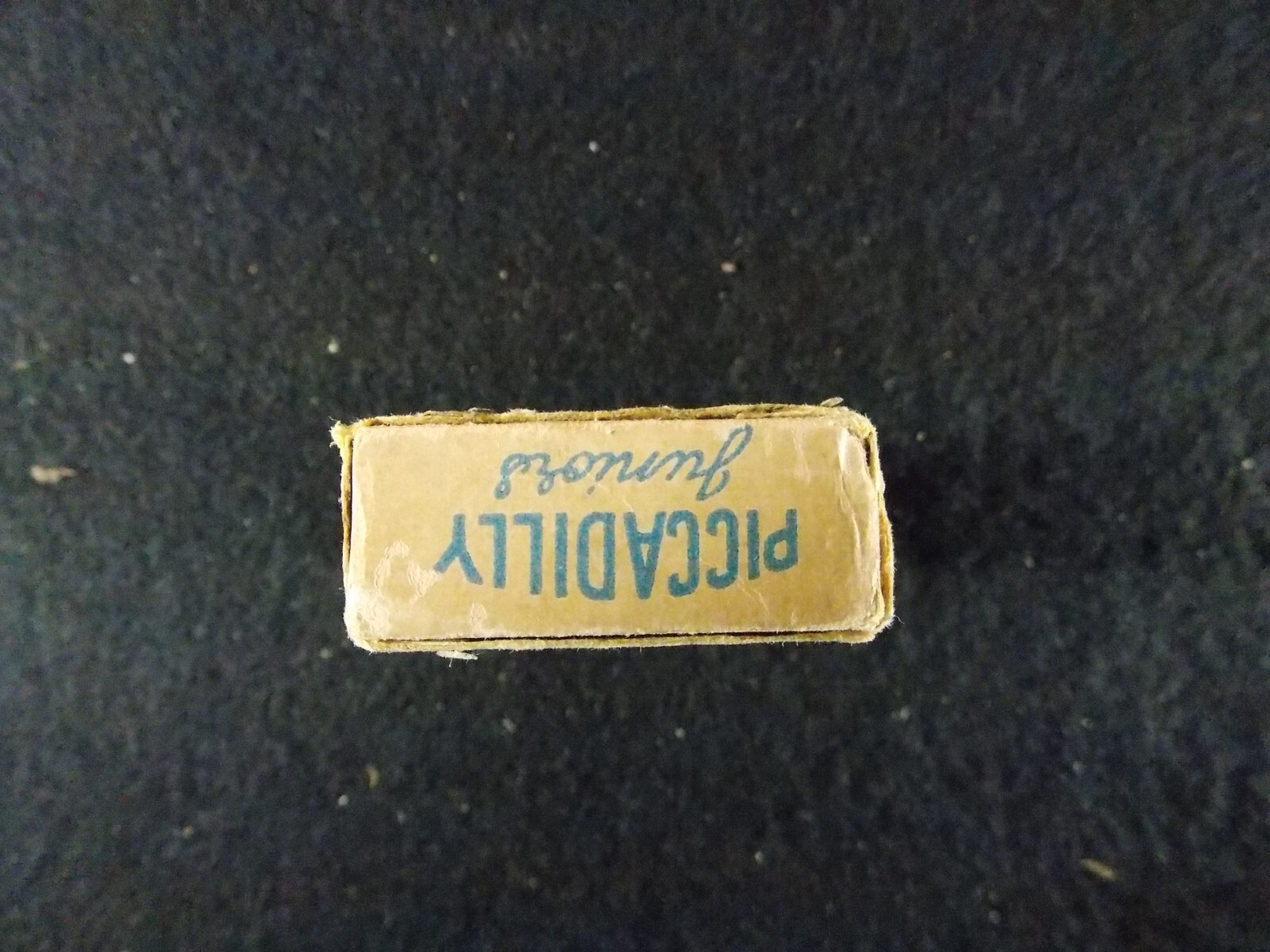 Vintage Piccadilly Juniors Empty Cigarette Packet Box
