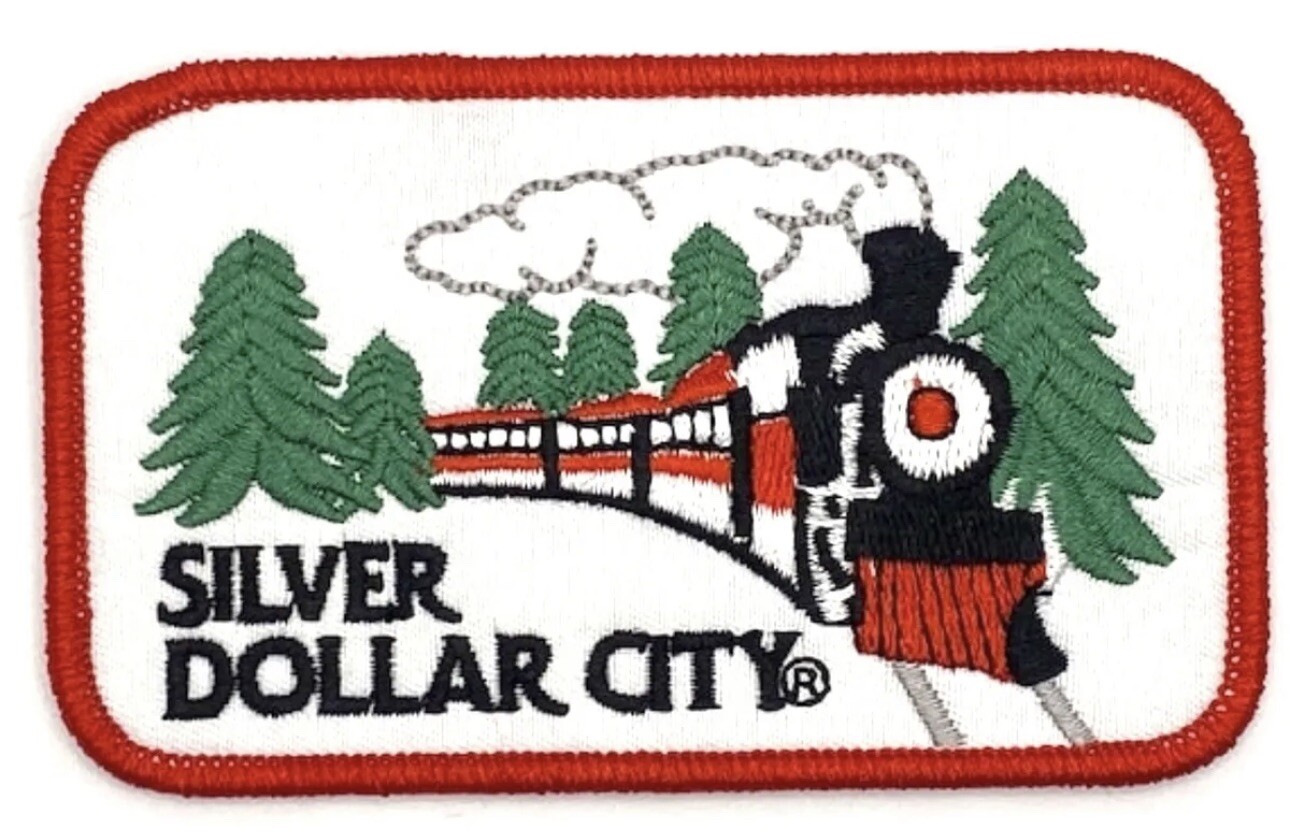 Silver Dollar City Theme Park Patch Vintage Style Retro Cap Hat Train
