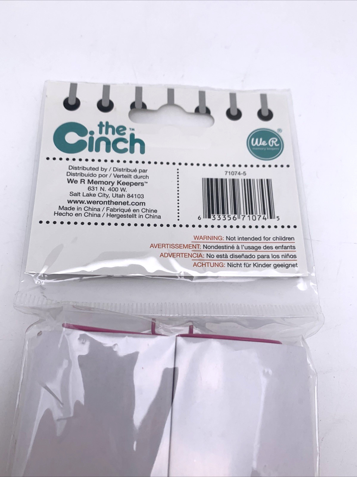 The Cinch Binding Wires .75 inch Rose We are Memory Makers Book Making Scrapbook