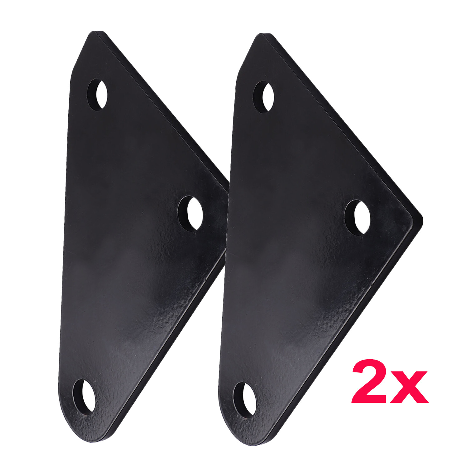 2x Bracket Cab Support Mount Plate Black 20727214 Fit For Volvo Truck D13 VNL