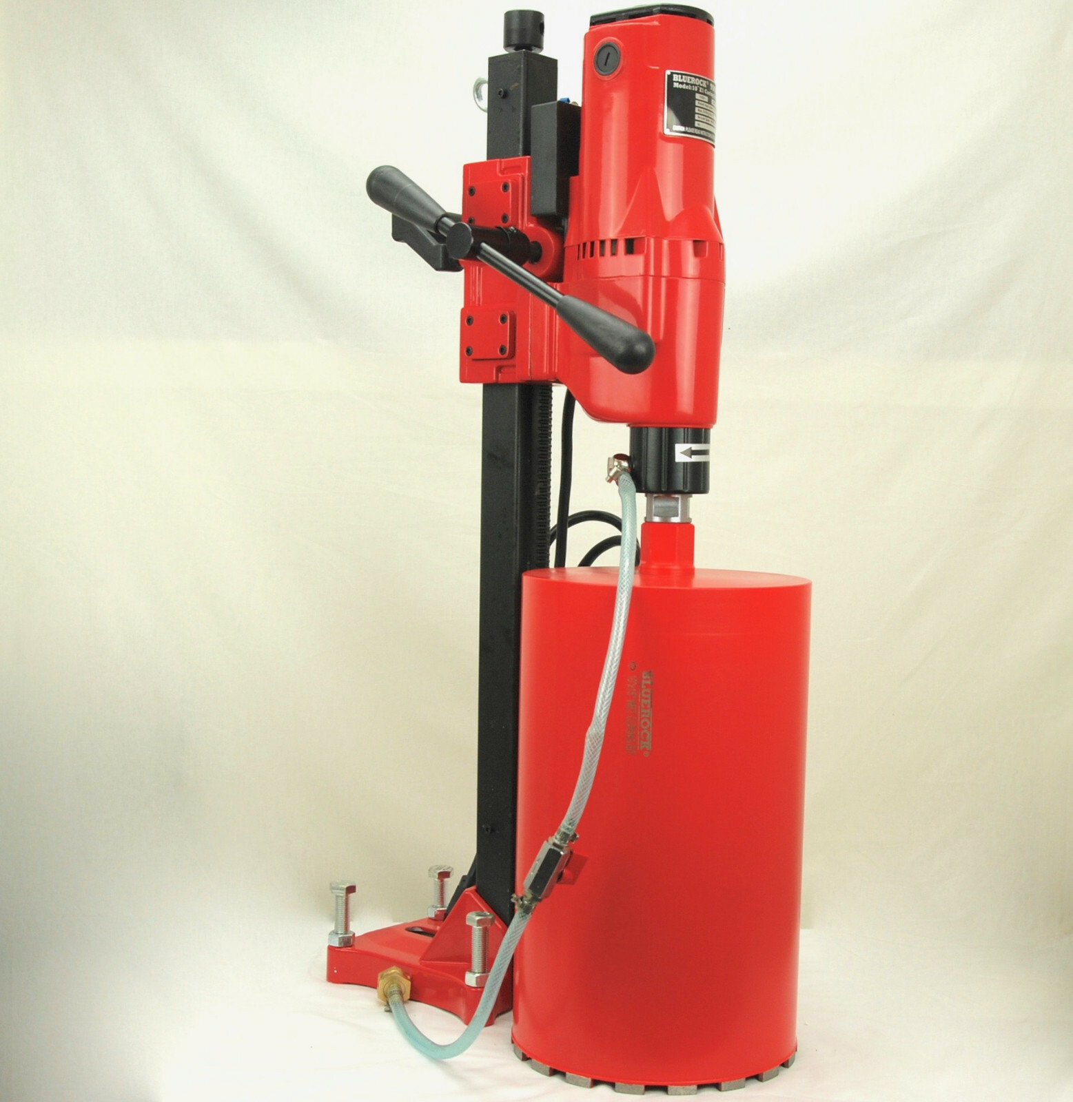NEW BLUEROCK® Tools CONCRETE CORING 10Z1 CORE DRILL W/ STAND + 2 FREE BITS