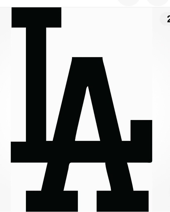 Los Angeles LA Dodgers Logo Vinyl Die Cut Decal Sticker Choose Size And Color