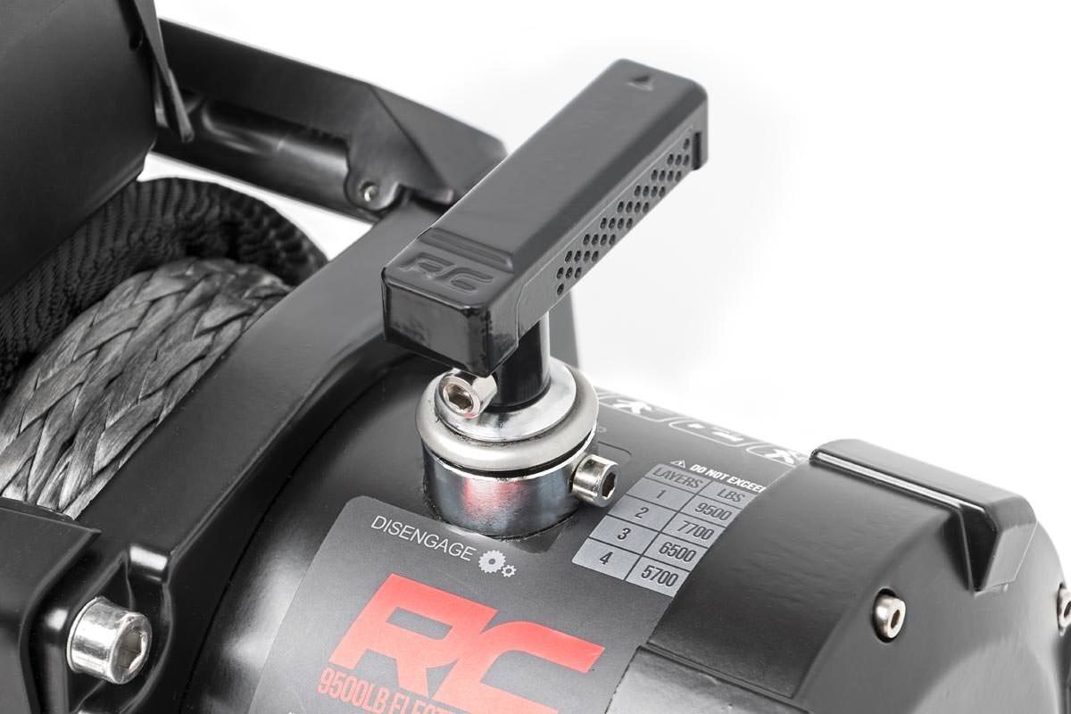 Rough Country 12000lb Pro Series Electric Winch | Synthetic Rope PRO12000S