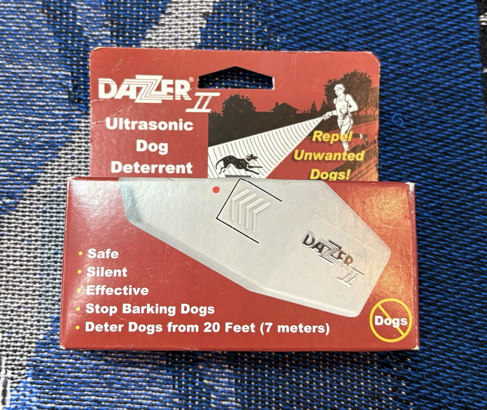 DAZER II Ultrasonic Aggressive Dog Deterrent In Box DAZZER KII Enterprises USA