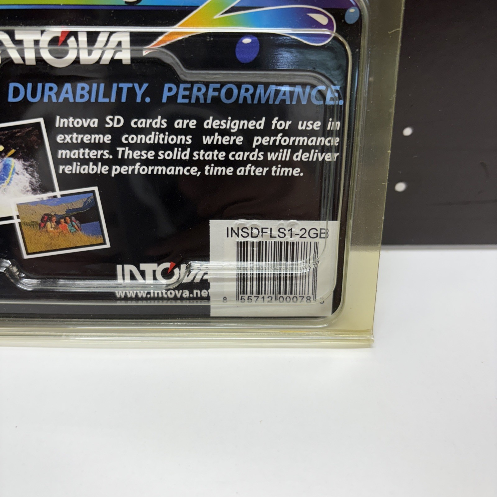 2GB SD Secure Digital memory card by Intova - New In Package