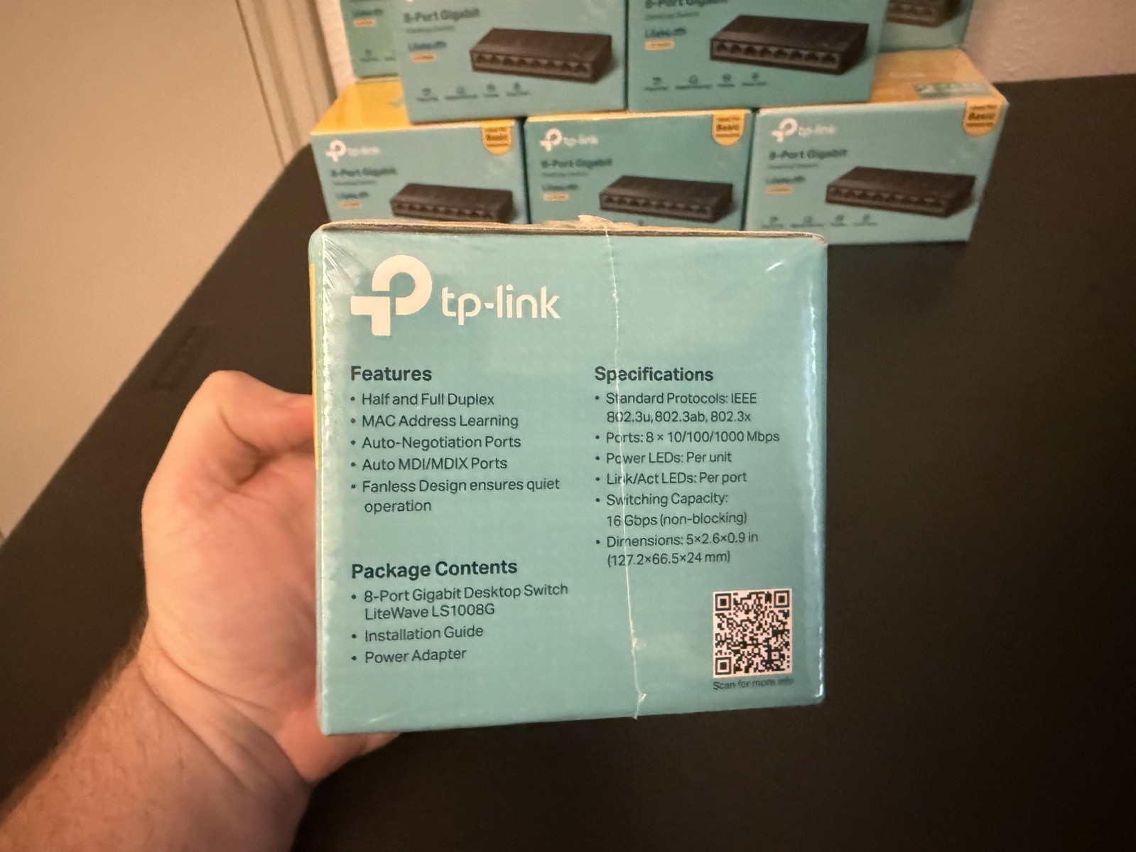 TP-Link 8-Port Gigabit Ethernet Desktop Switch