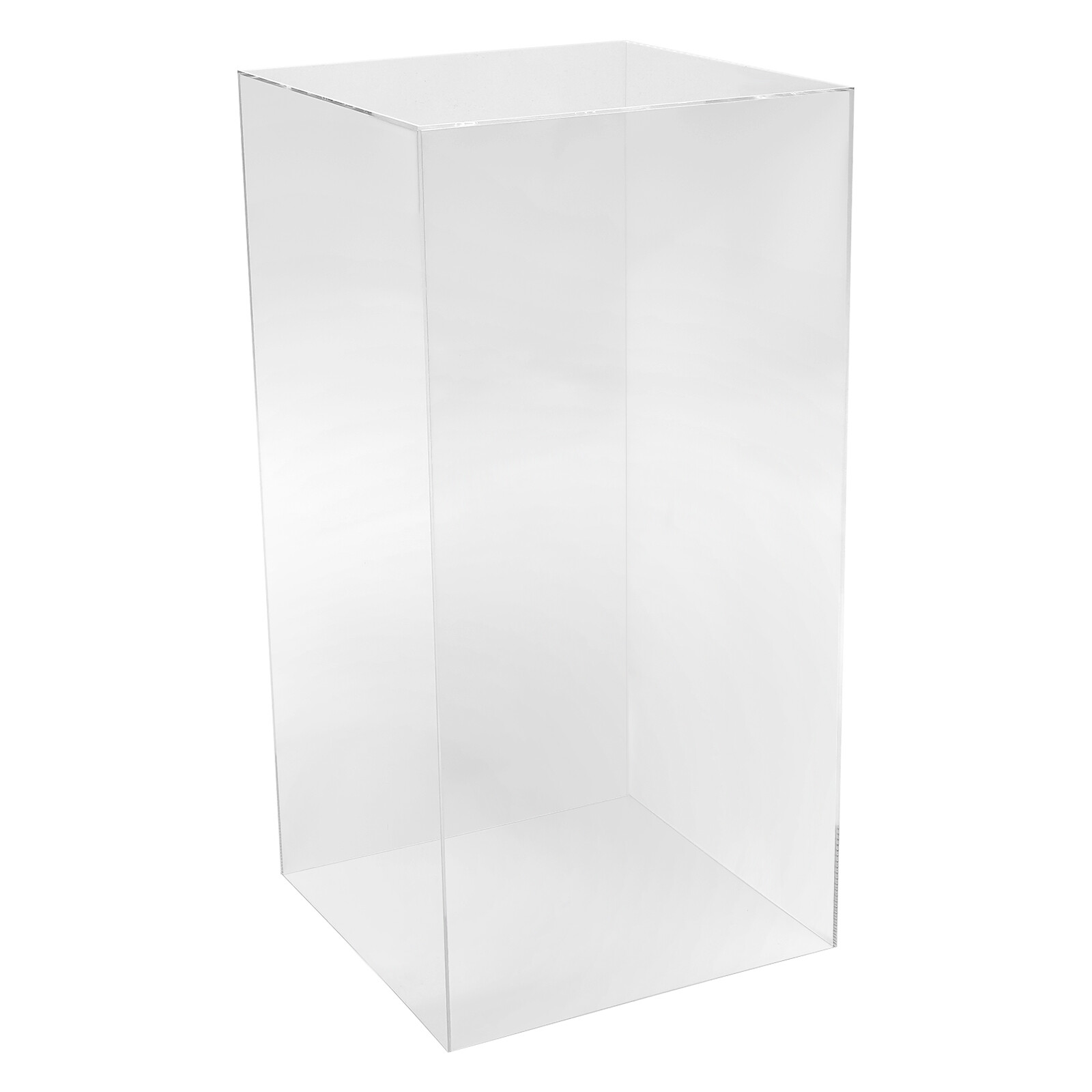 24" Large Acrylic Display Case Dustproof Clear Box Action Figures Case Organizer