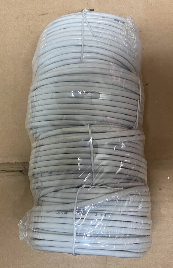 Amcrest 4 Pack Cat5e Cable 60ft Security Ethernet Cable VOIP-Telephone-Data
