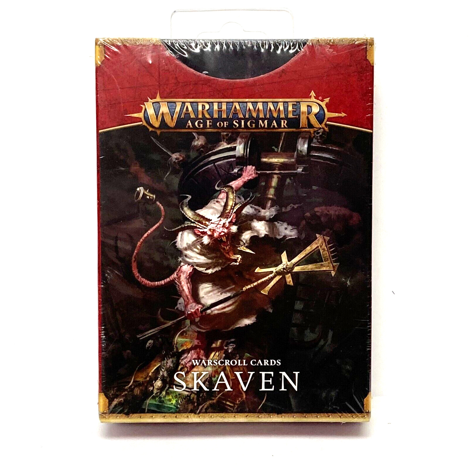 Warhammer Age of Sigmar Skaven Warscroll Cards 90-05 French
