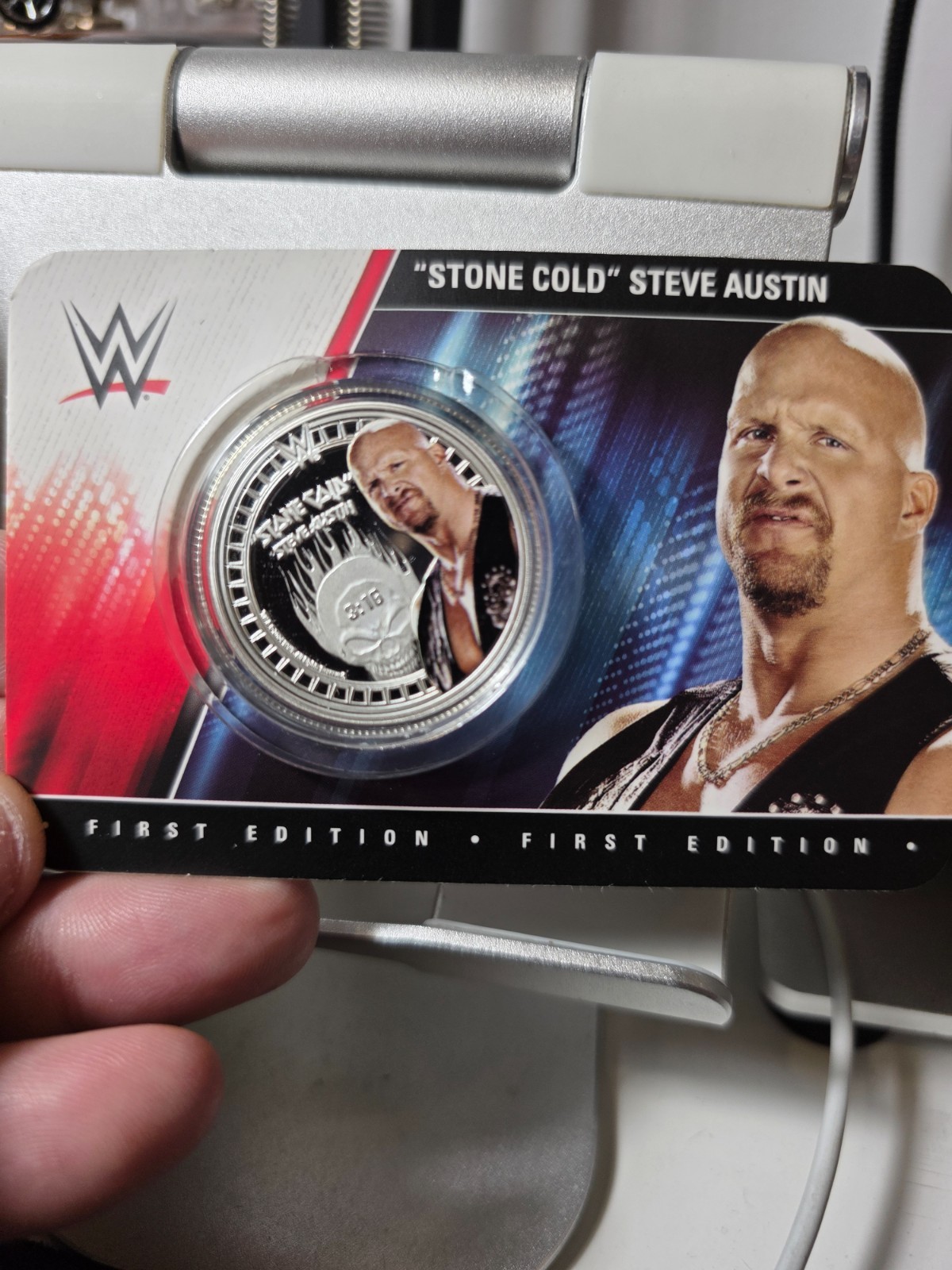 2024 wwe stone cold steve Austin coin