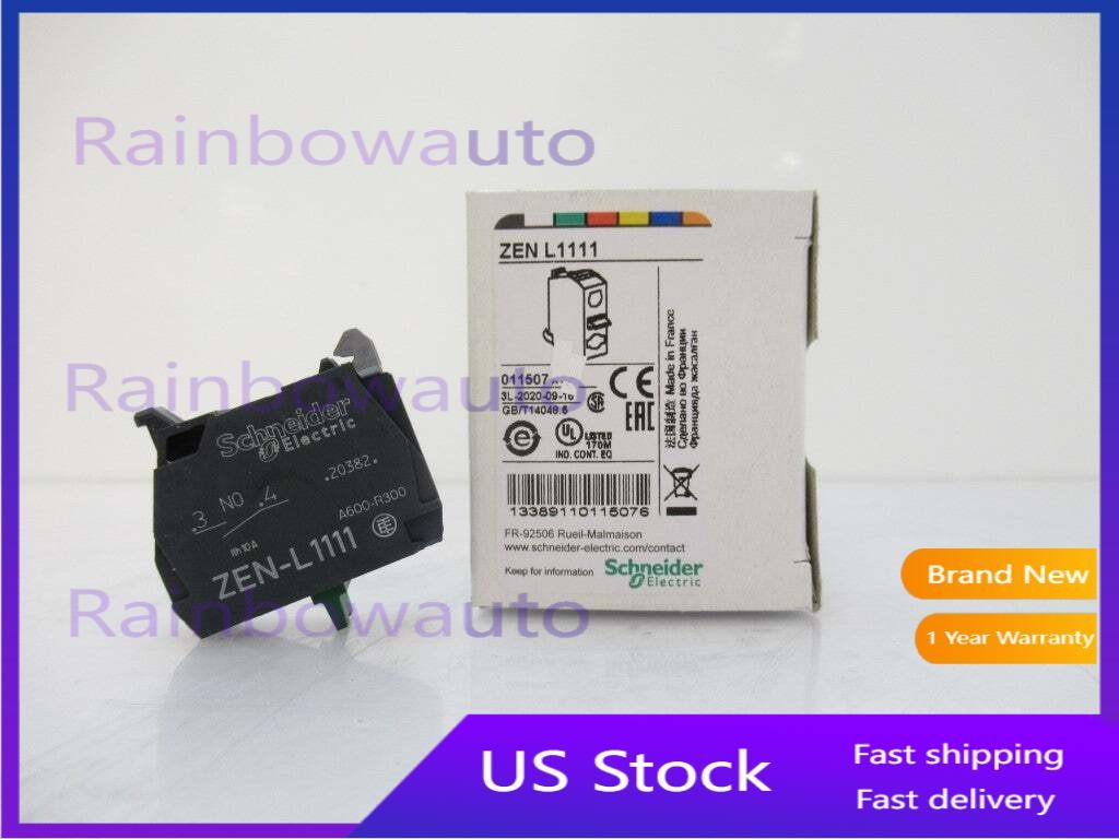 Schneider Electric ZENL1111 Single Contact Block, Sold By Unit US Free TAX