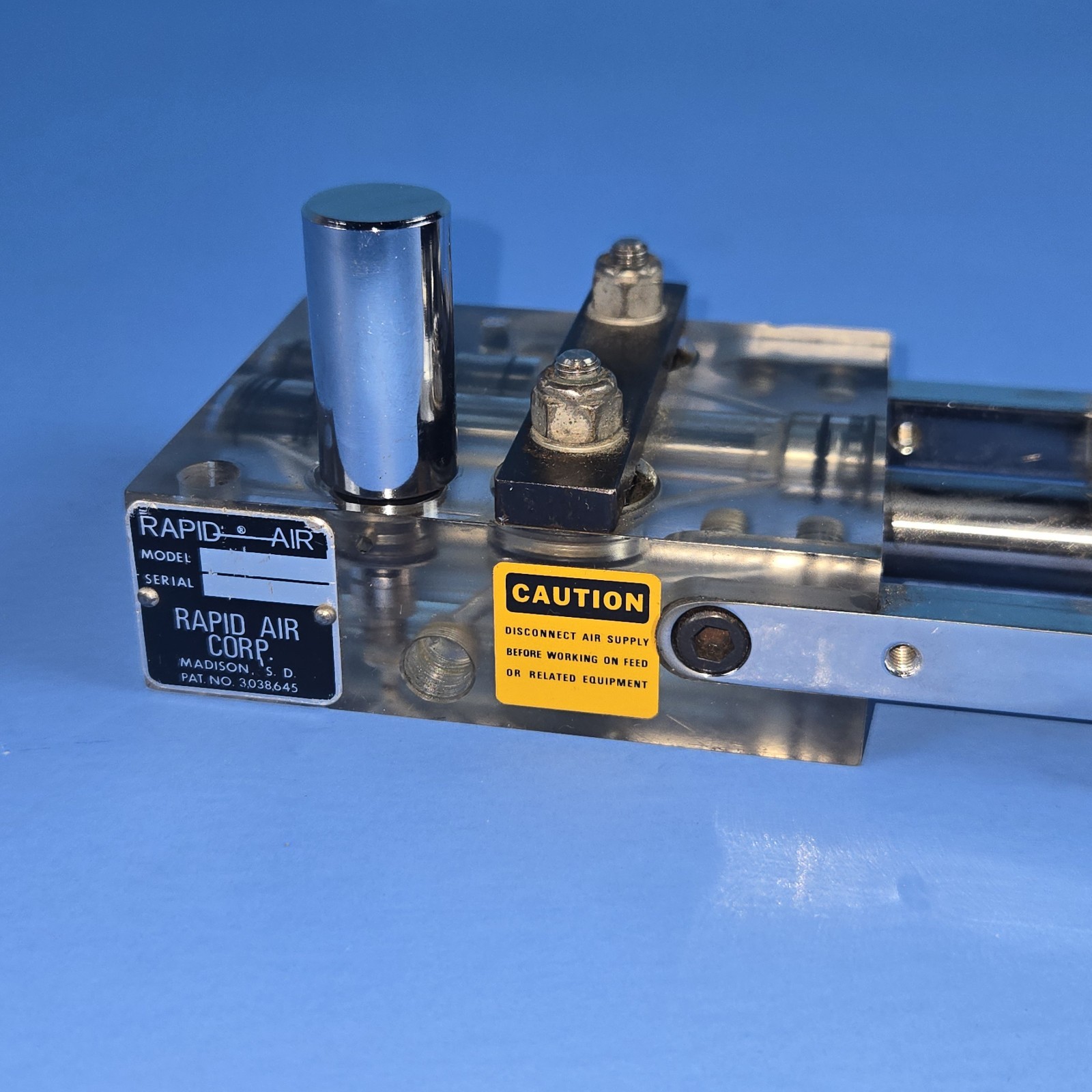 Rapid Air Rapid Pneumatic Press Compact Air Feed Feeder Unit