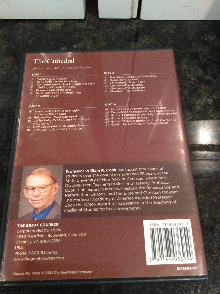 The Cathedral, Course Book And 4 DVDs