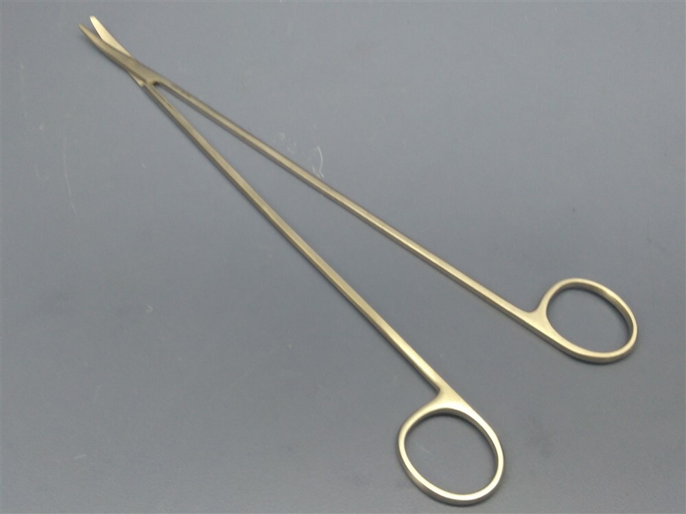 Jarit 310-368 Lincoln Vascular Curved Scissors 10"