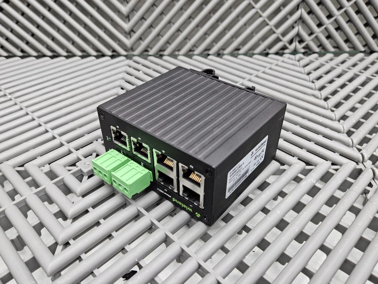 Wieland 83.040.0000.0 wienet UMS 6 Ethernet Switch 6-Port Unmanaged