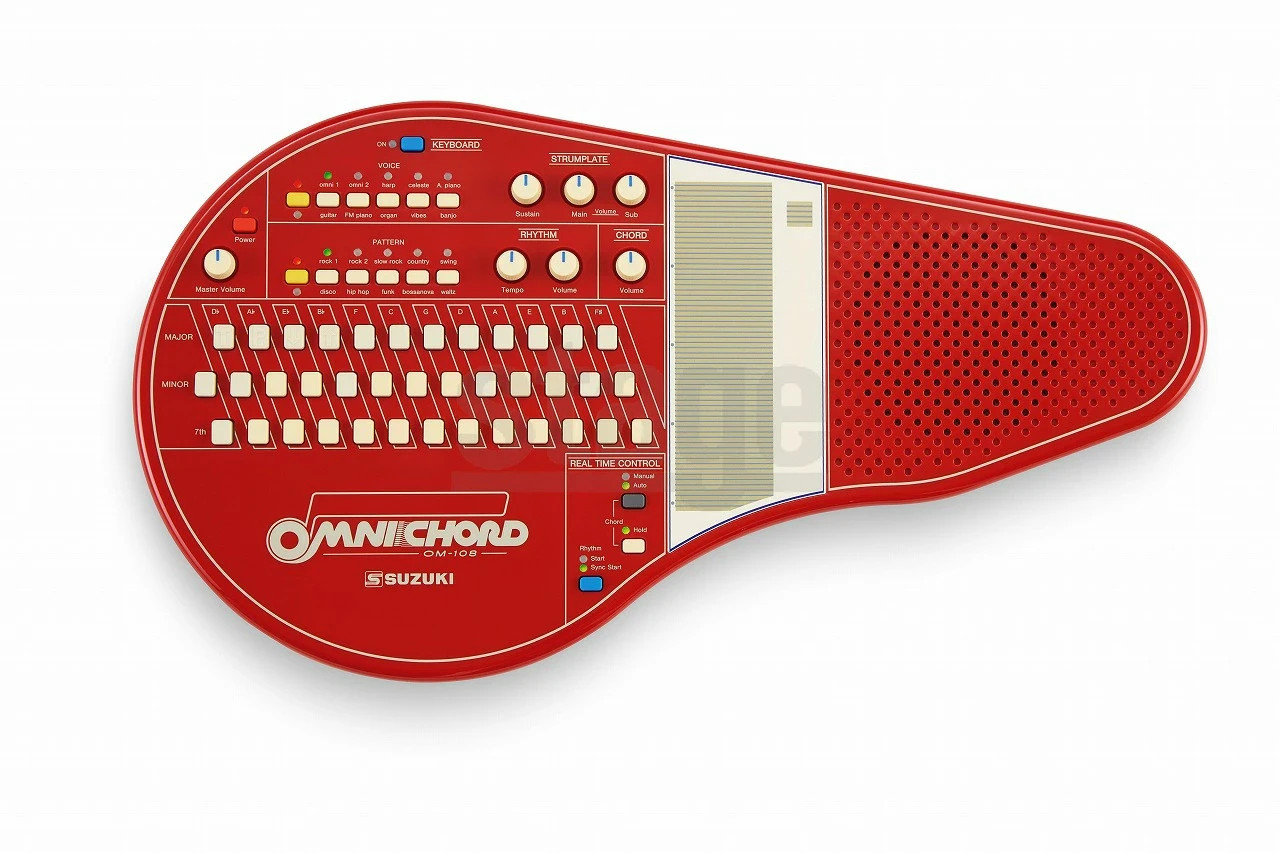 SUZUKI Omnichord OM-108 RED Limited Color Electronic Musical Instrument Preorder
