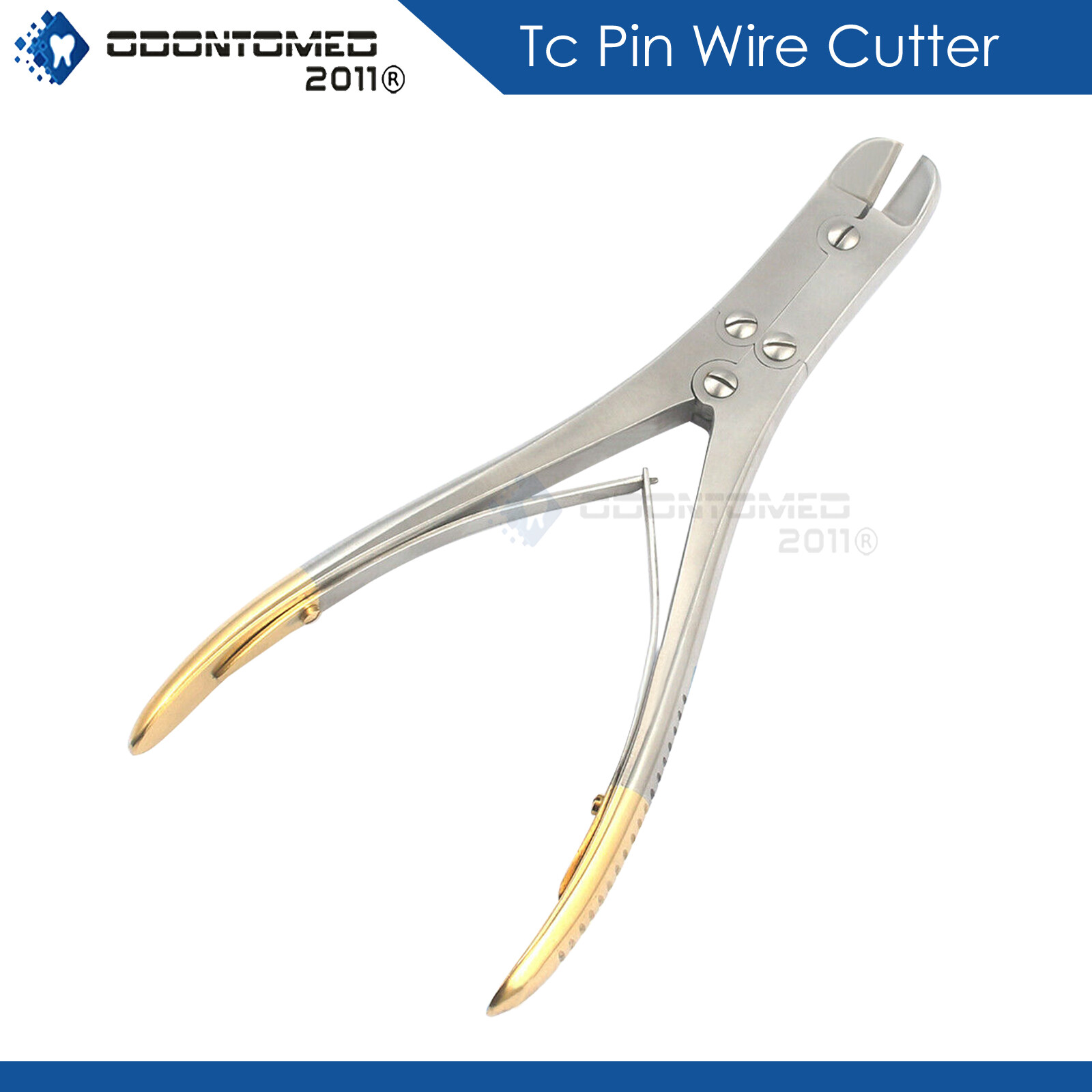 T/C Pin & Wire Cutter Orthopedic Surgical 8.5" Angled Curved