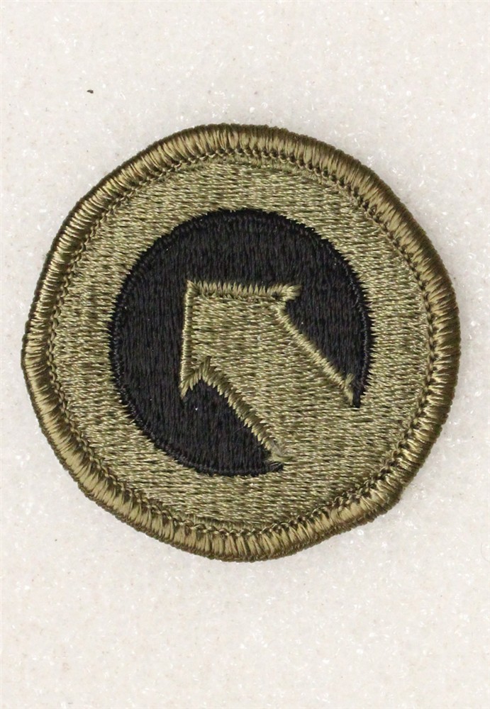 Army Patch: 1st Logistics Command - subdued, merrowed edge