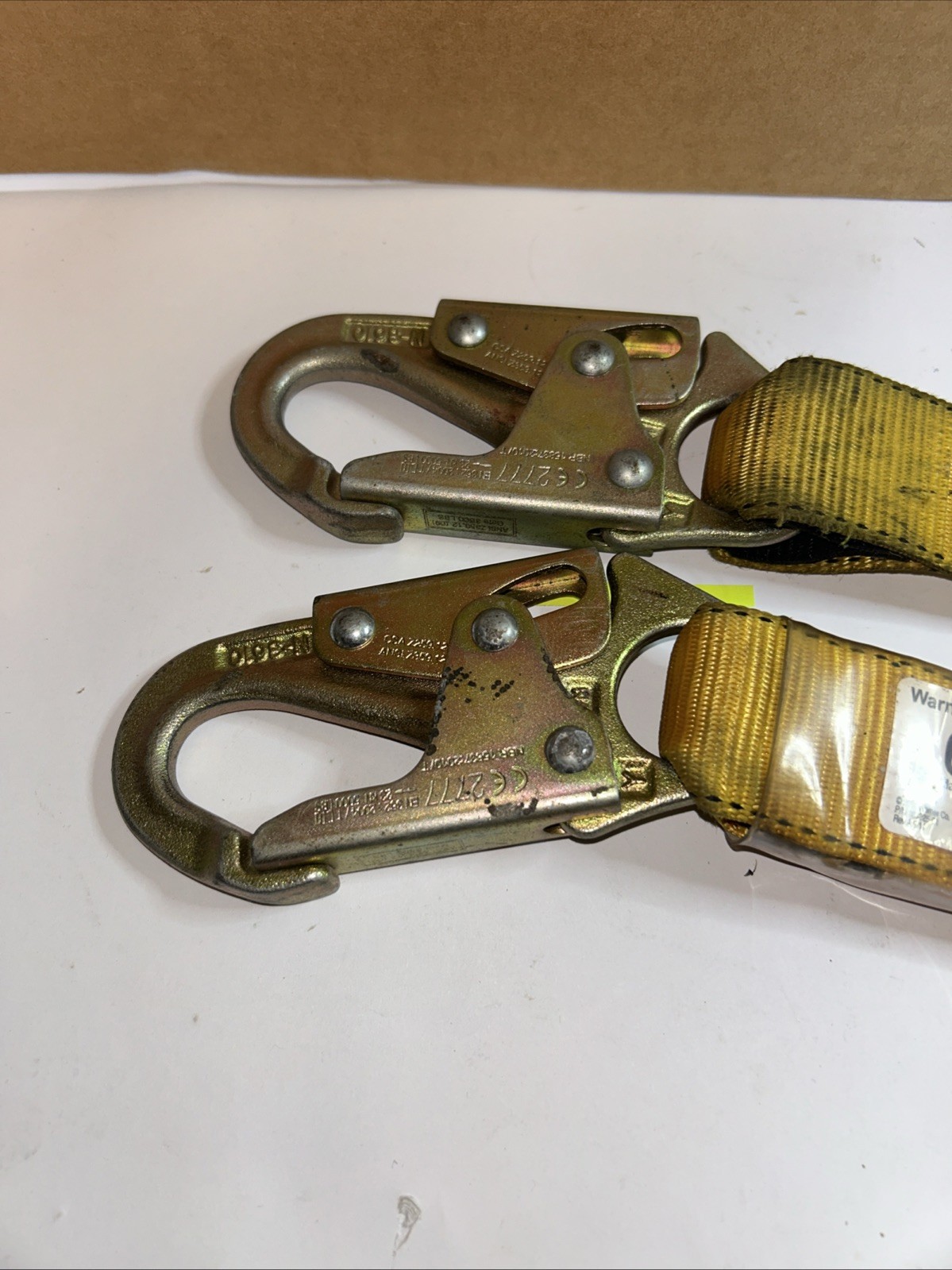 Werner 6 ft. Shock Absorbing Fall Protection Lanyard C380000