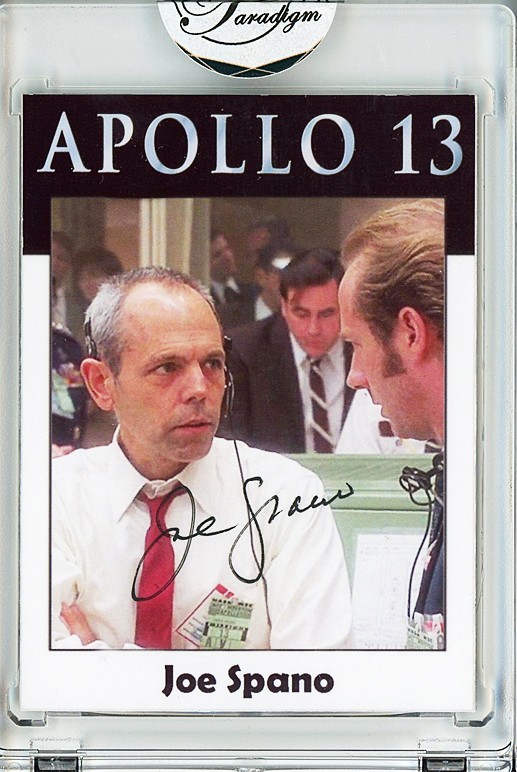-APOLLO 13- JOE SPANO Signed/Autograph/Auto Certified NASA Space Movie Card