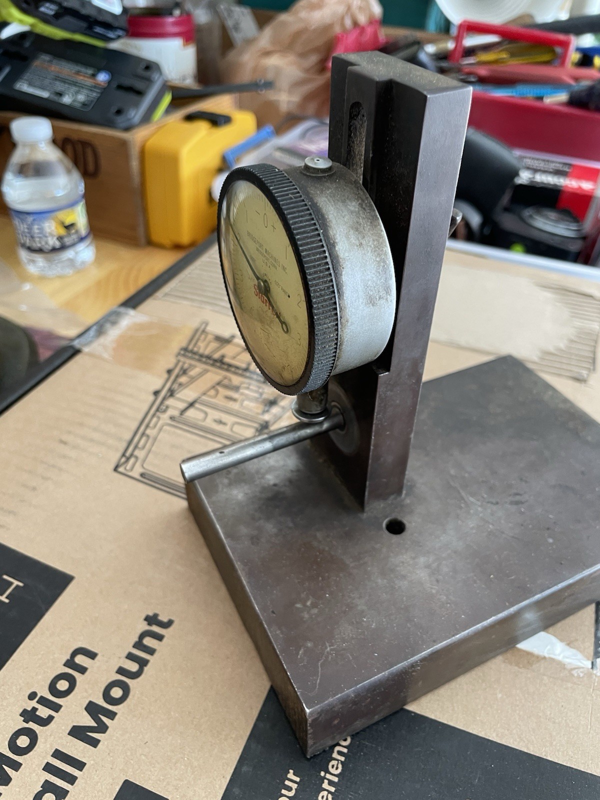 Starrett 25-111-S Dial Indicator .0001"-.025" Range – Precision Machinist Tool