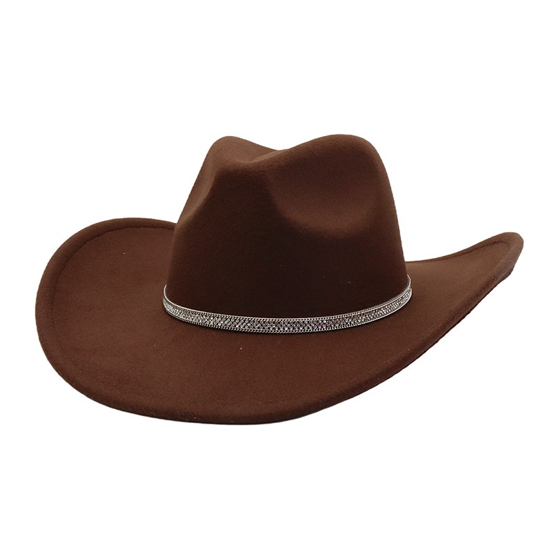 Classic Cowboy Hat Western Ranch Style Men Women Cowgirl Hat Vintage
