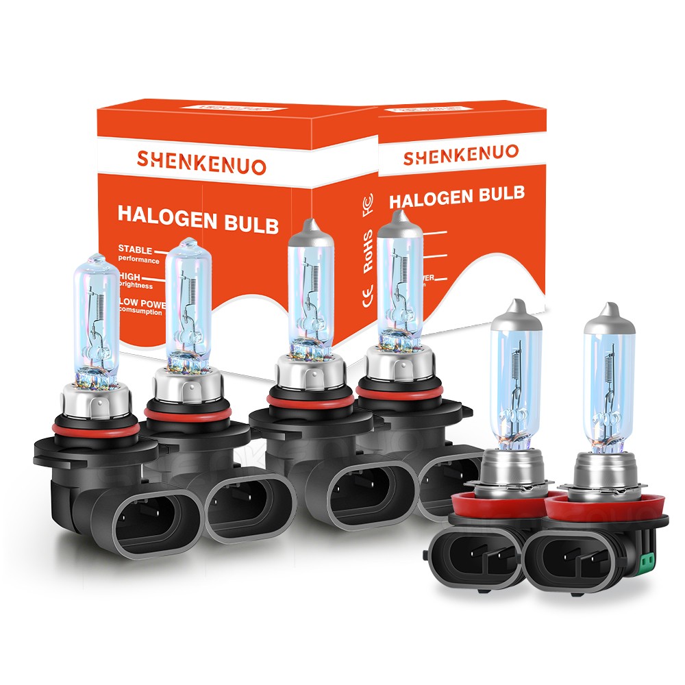 For Toyota RAV4 2006-2011 2012 Halogen Headlight High Low Beam Fog Light Bulbs