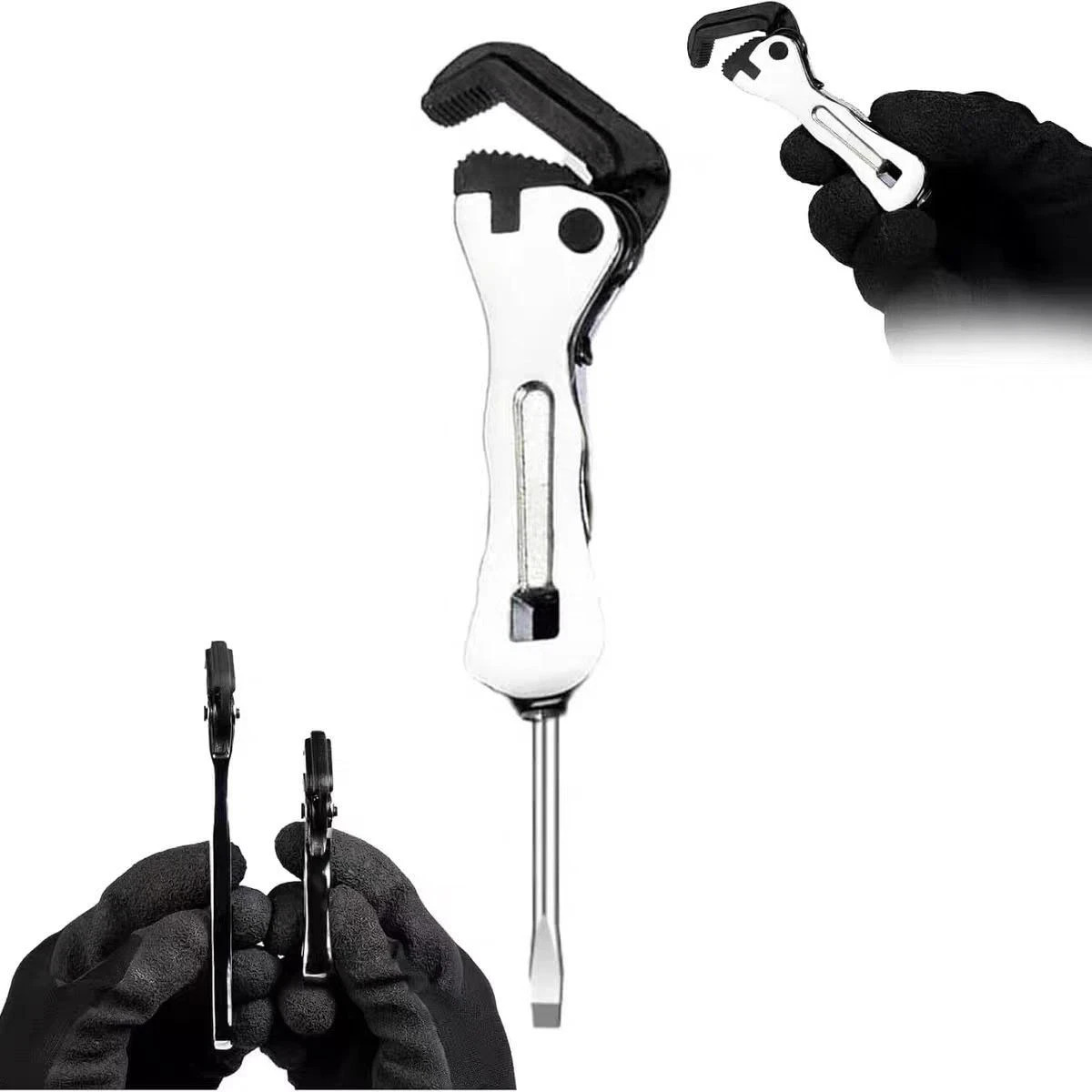1in Self-Adjusting Pipe Vise SW127-14 Micro 5 Steel Wrench Special