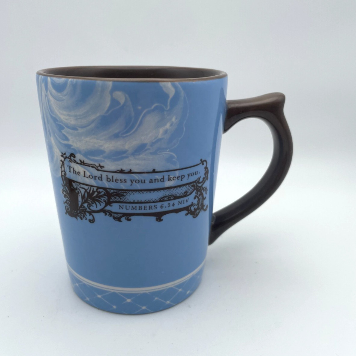 Christian Mug Numbers 6:24 NIV The Lord Bless You and Keep You 12 oz Cup B95