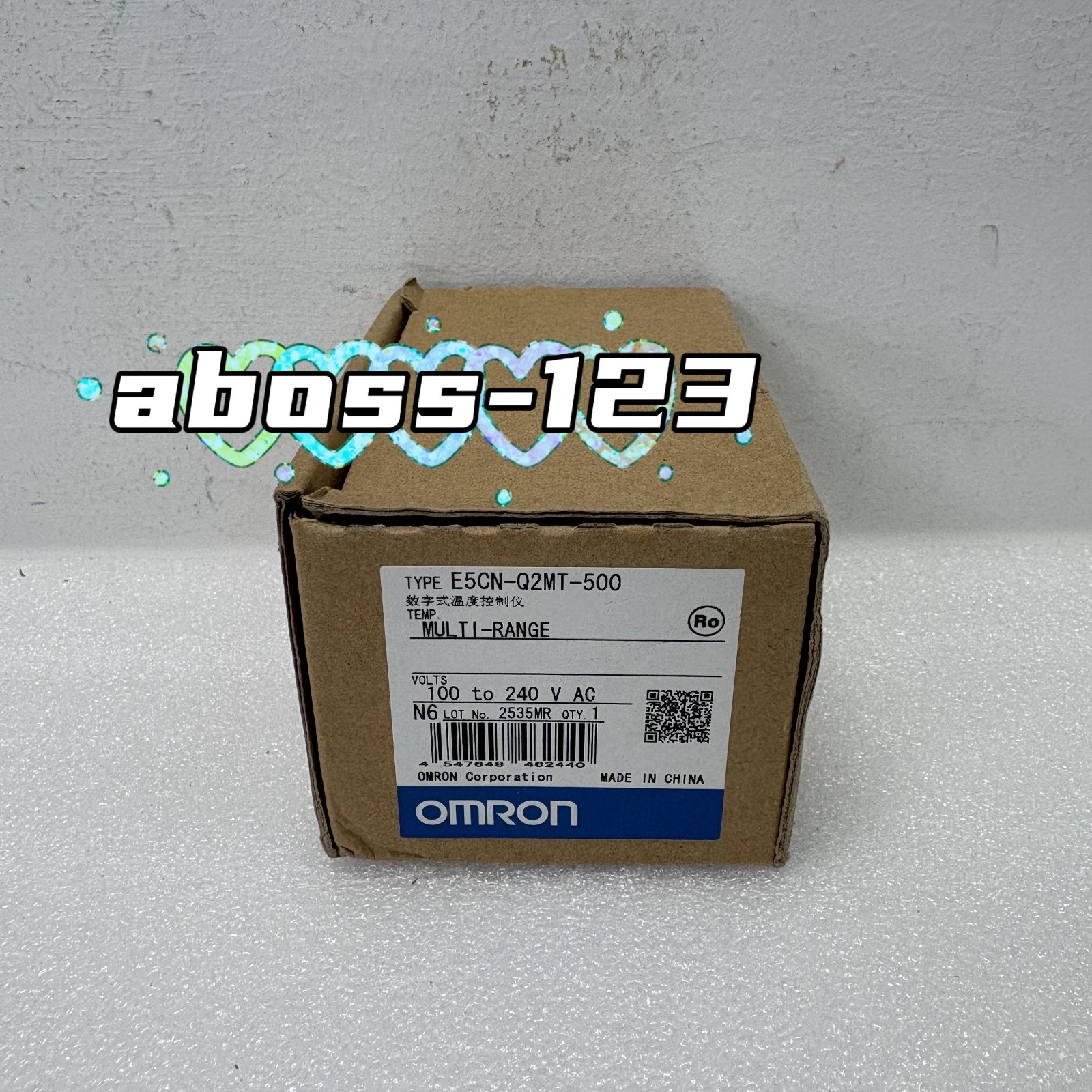 Omron E5CN-Q2MT-500  100-240VAC temperature controller#1pcs New In Box