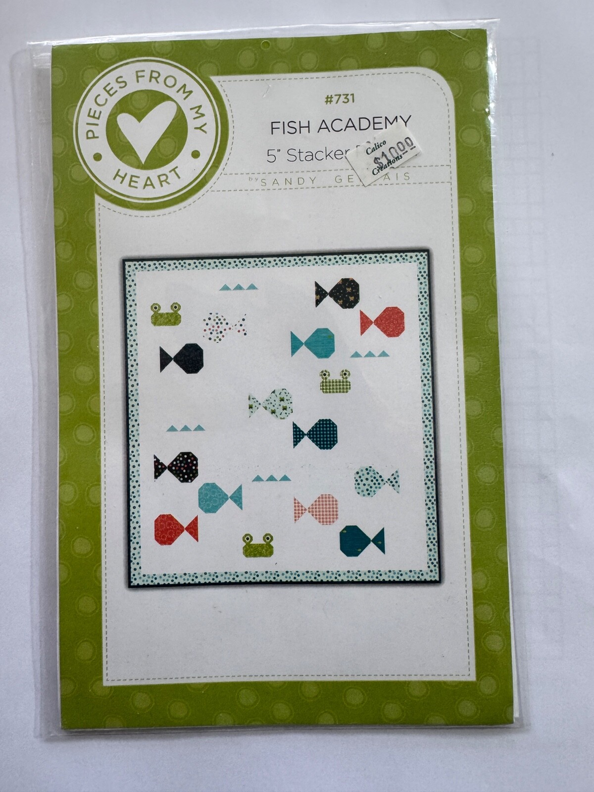 Fish Academy  Quilt Pattern by Pieces of My heart