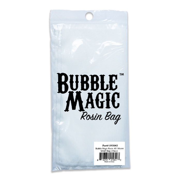 Bubble Magic Rosin Bags 45 Micron Small 2.5" X 5" 10pc SAVE $$ W/ BAY HYDRO $$