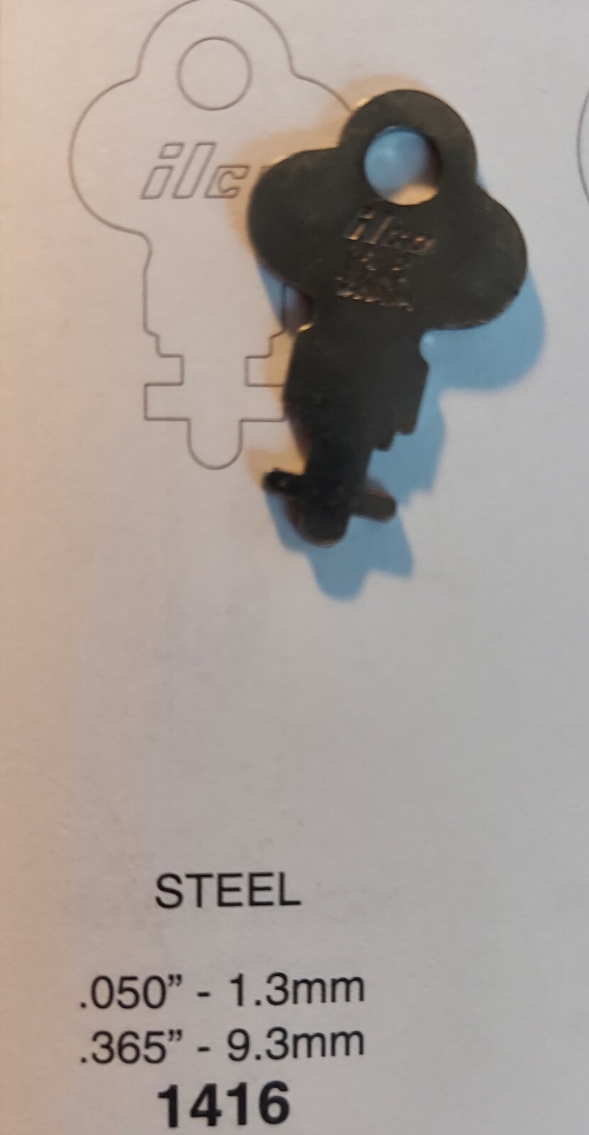 EAGLE 1416, GRIF-HO, T86 Fitted Key.