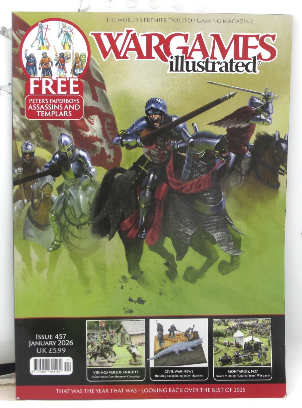 Wargames Illustrated Issue 457 (January 2026) Magazine Best of 2025 Paperboys