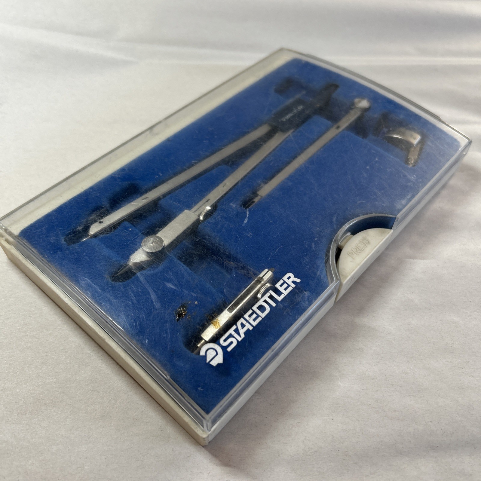Vintage Staedtler Drawing Compass in Case