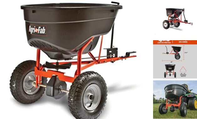 45-0463 130 lb. Tow-Behind Lawn & 130 lb. Direct Control Tow-Behind Spreader
