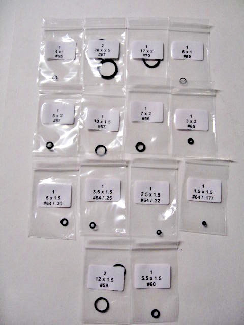 RTI Arms Prophet & Prophet II O-ring Kit/ R&S 1.5-20RTI2 / See Below