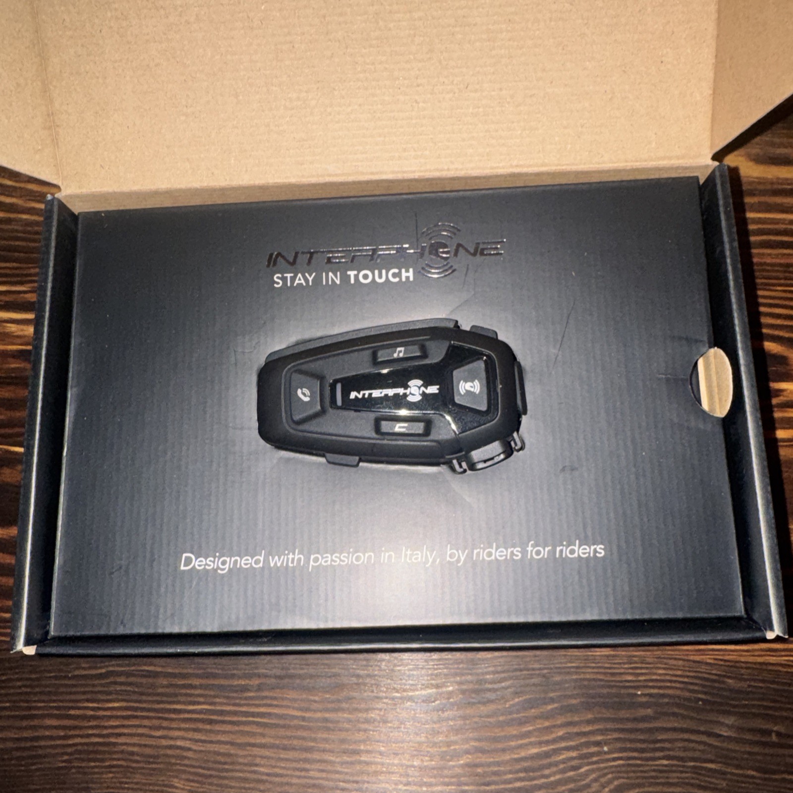 Interphone U-COM 8R Mesh 2.0 Motorcycle Bluetooth Intercom Headset (Single Pack)