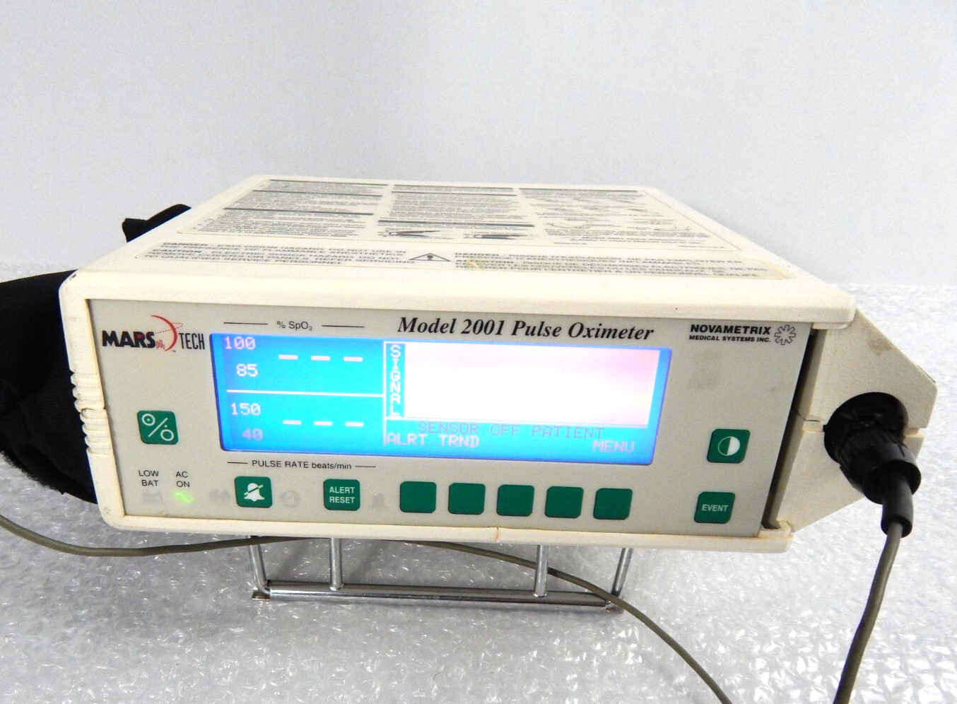 NOVAMETRIX MARS TECH MODEL 2001 MONITOR