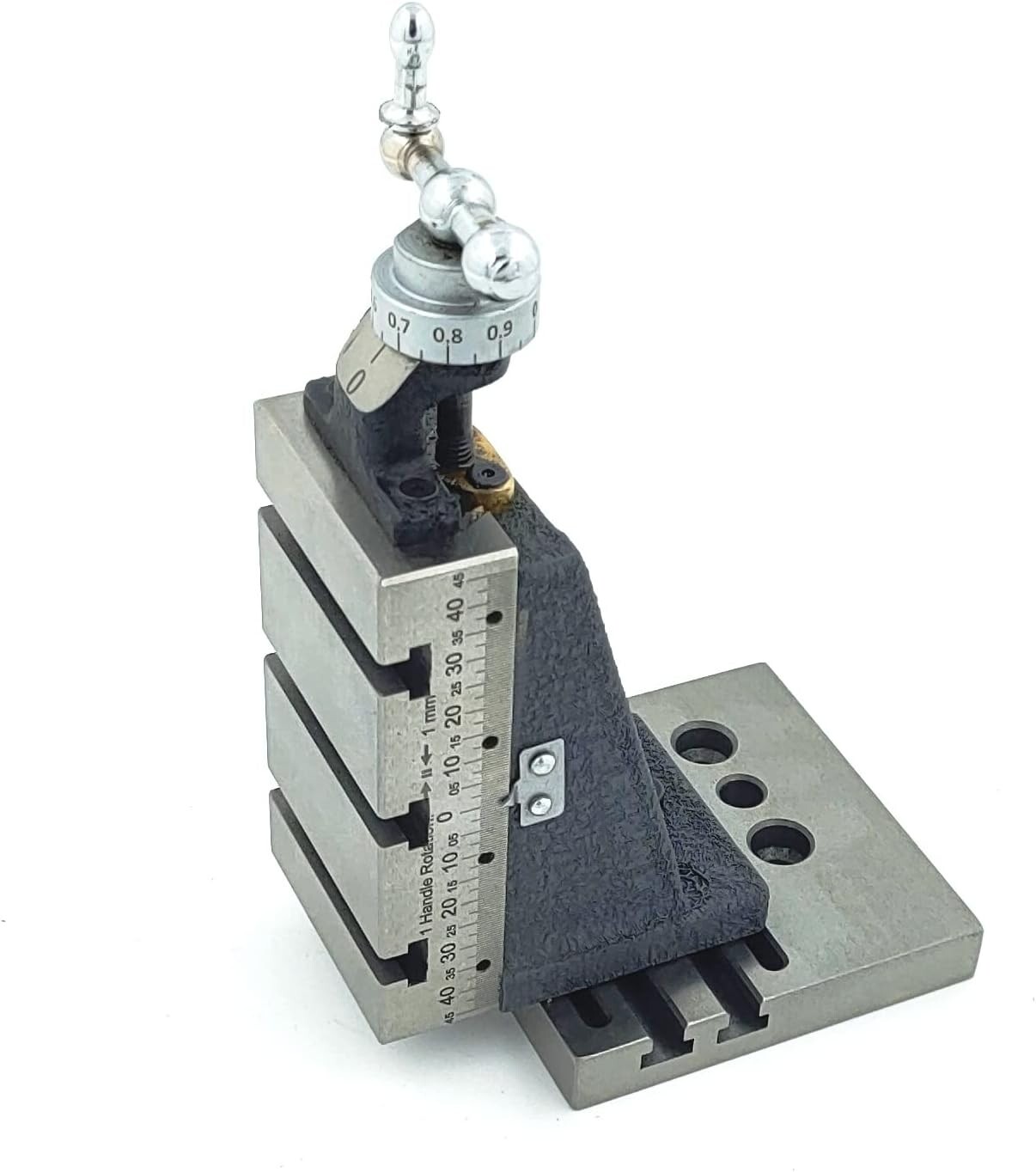 Assorts' Design Patent Mini Vertical Milling Slide with Base Plate- Direct Mount